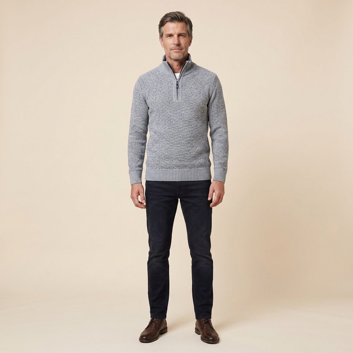 Heston light gray front