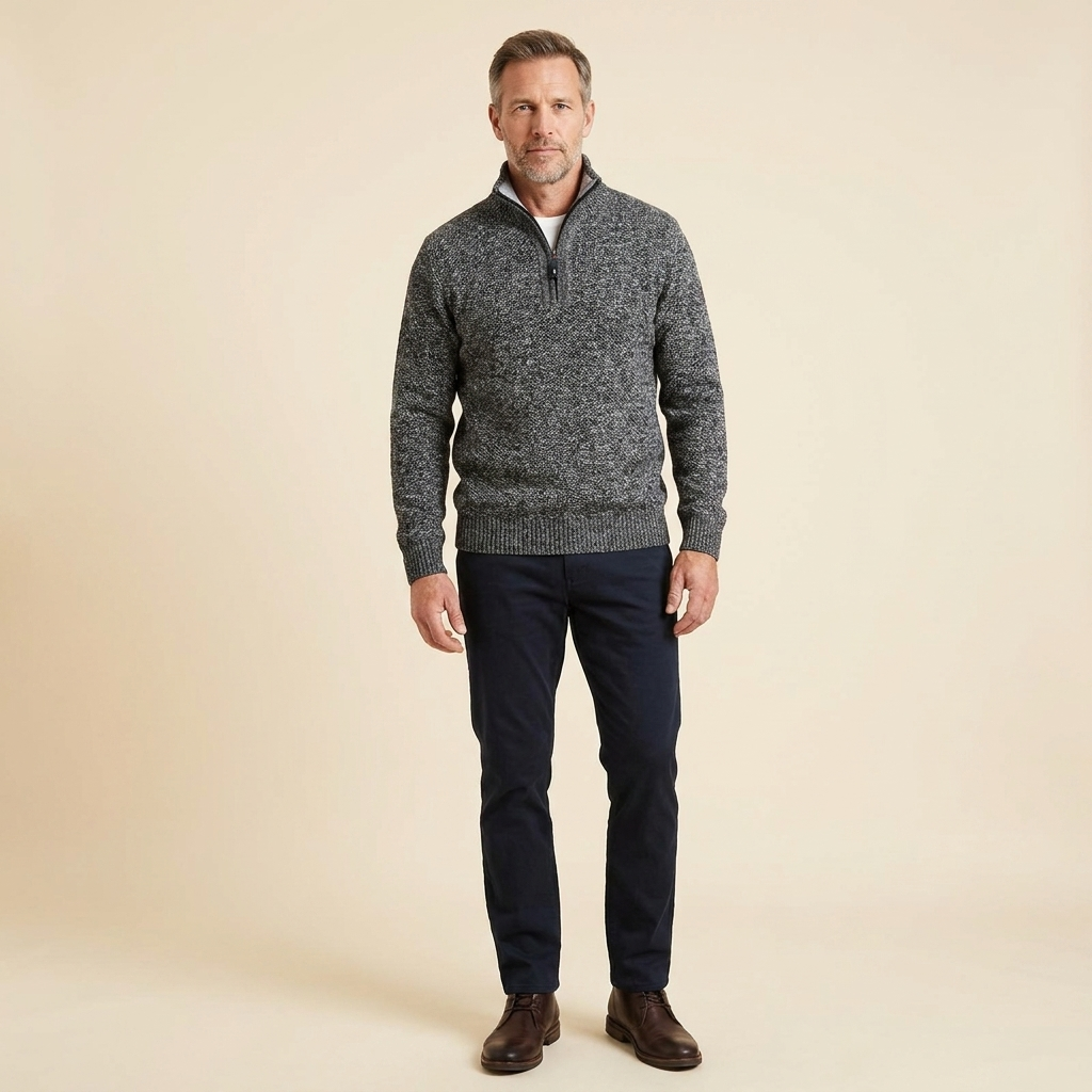 Heston dark gray front