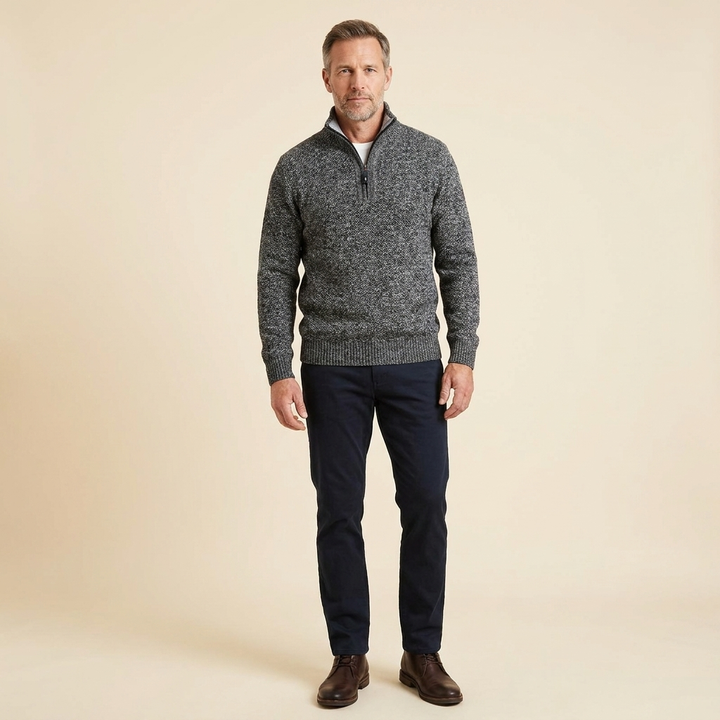 Heston dark gray front