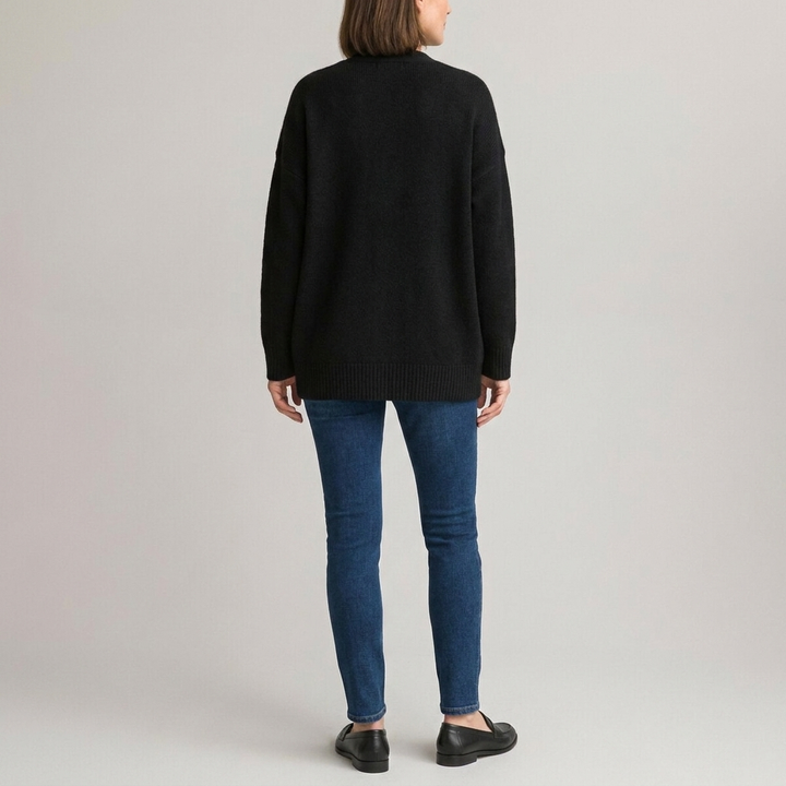 Sable cardigan black back