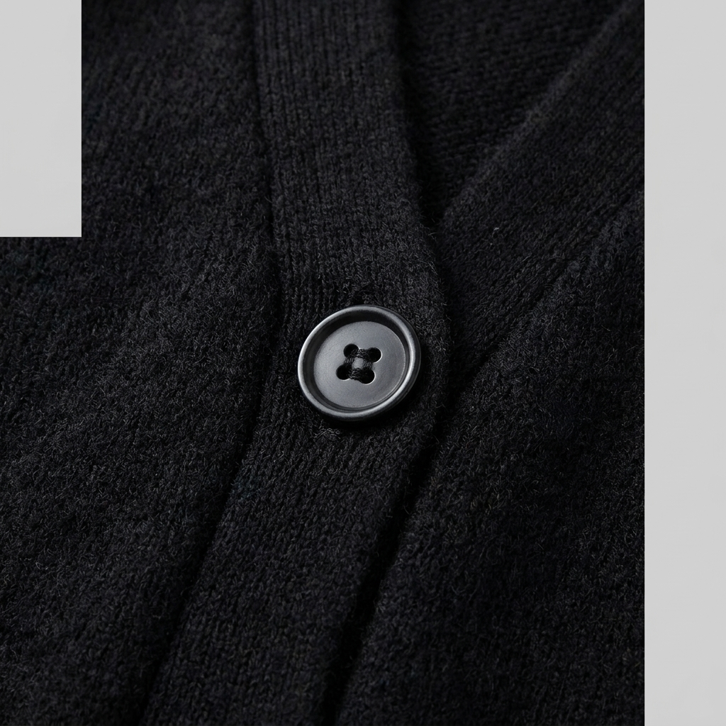 Sable cardigan detail