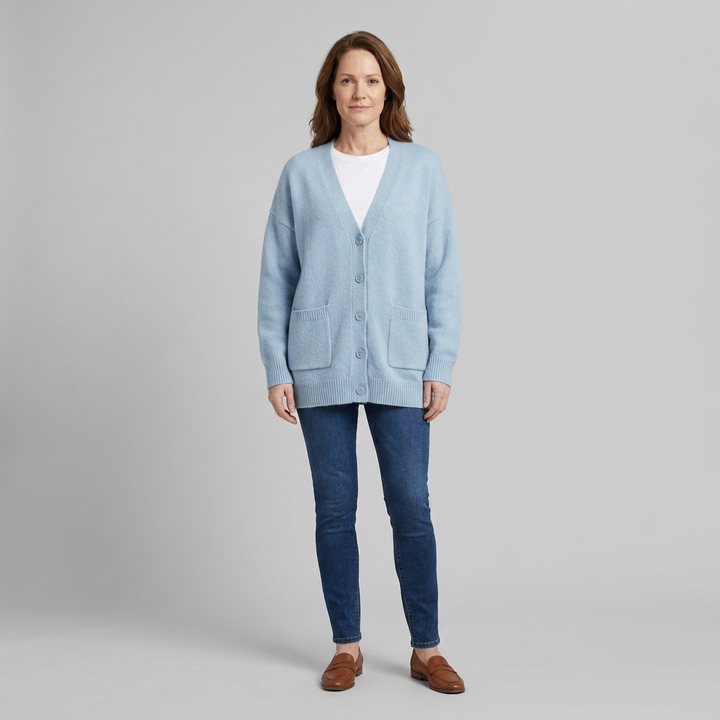 Sable cardigan blue front