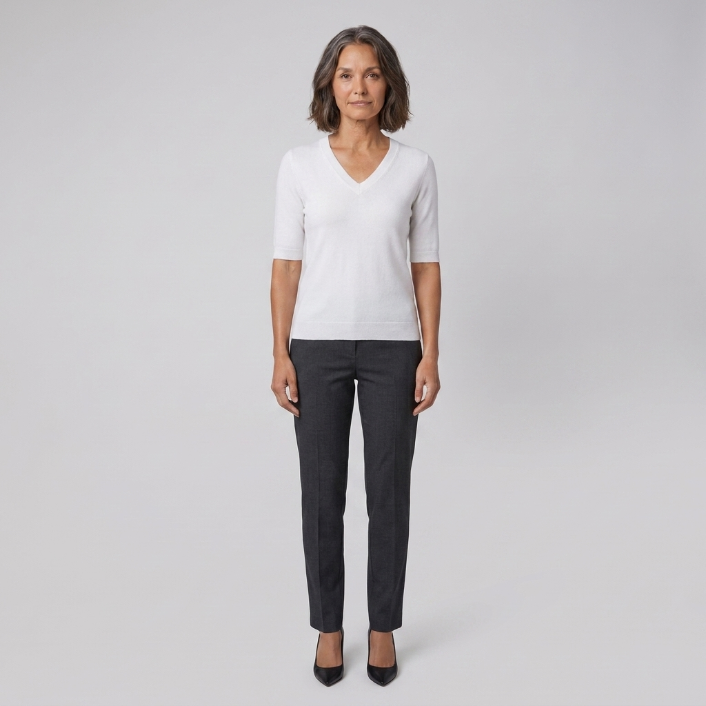 Vela top white front