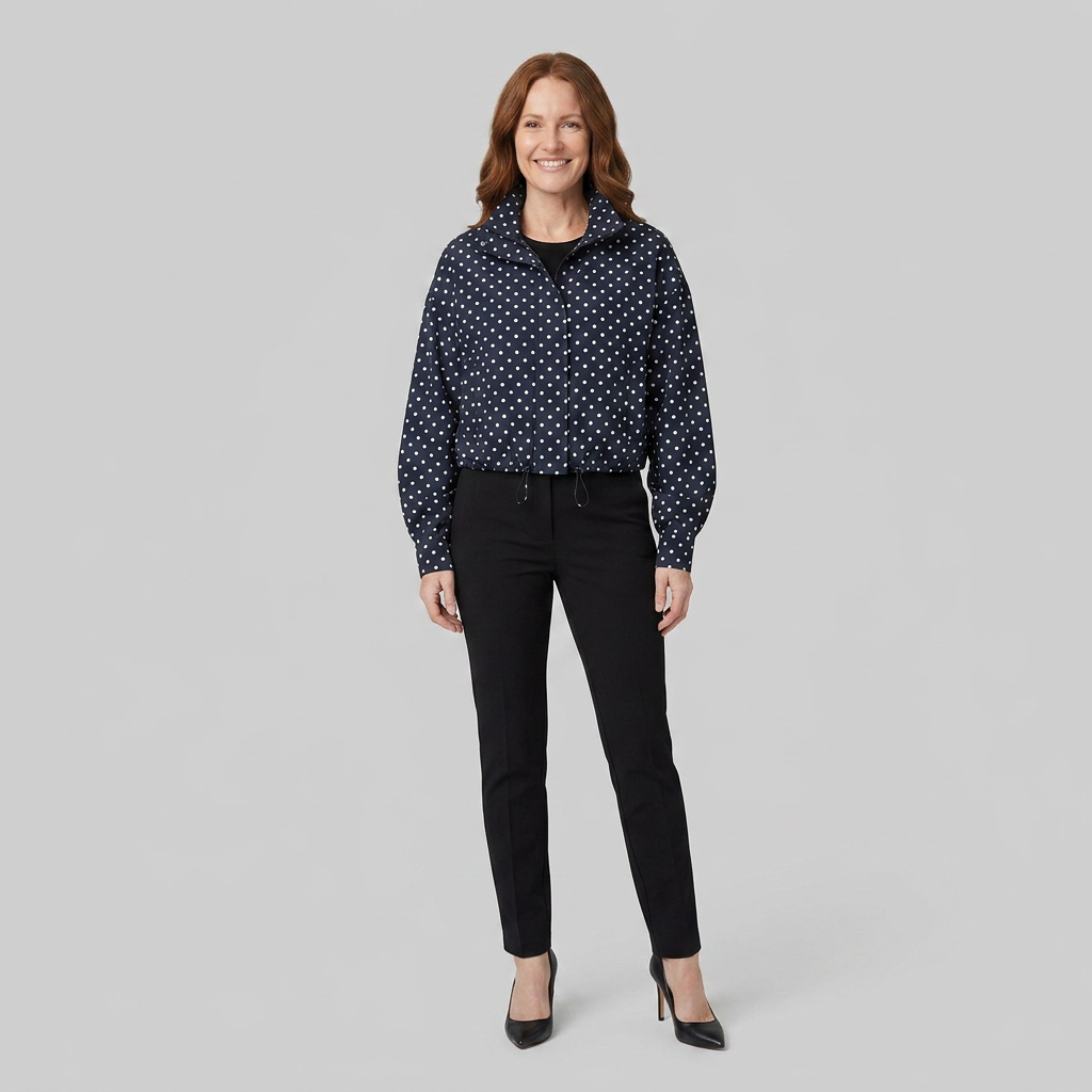 Pavia jacket navy front
