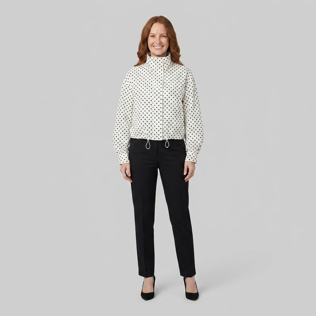 Pavia jacket white front