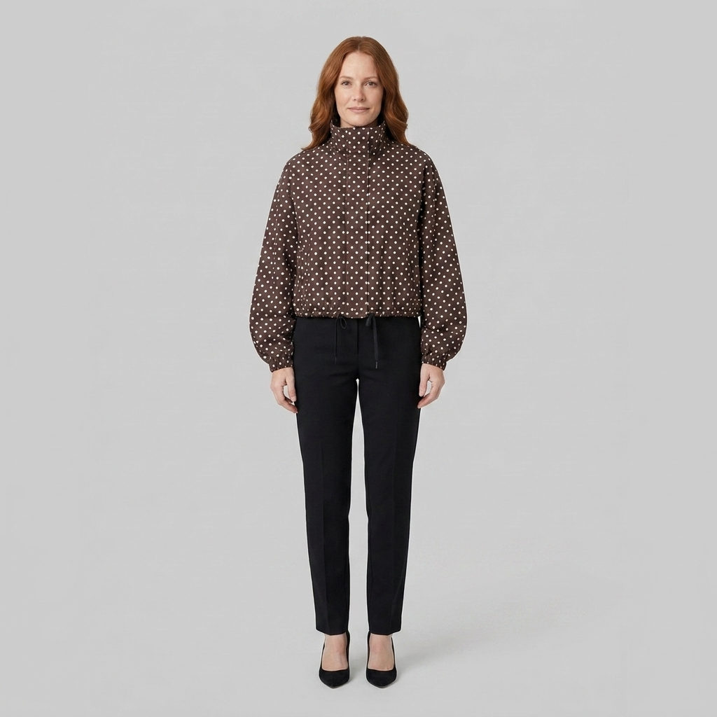 Pavia jacket brown front