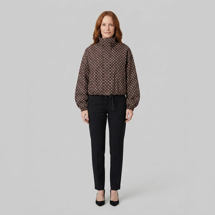Pavia jacket brown front