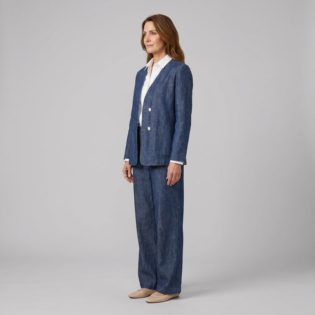 Elysian reversible denim side