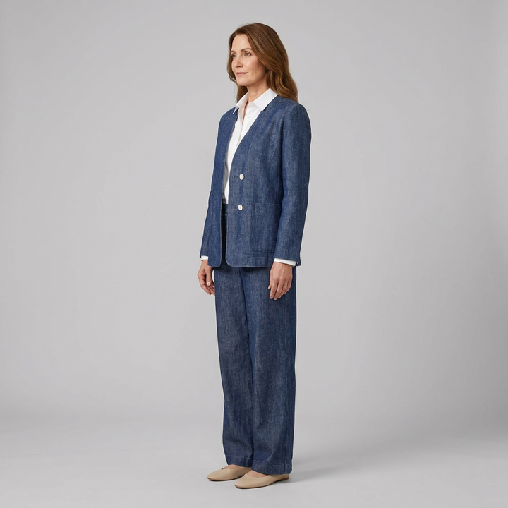 Elysian reversible denim side