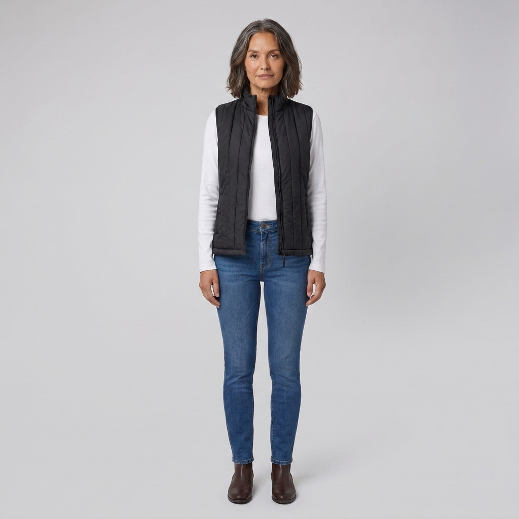 Wynna vest black front