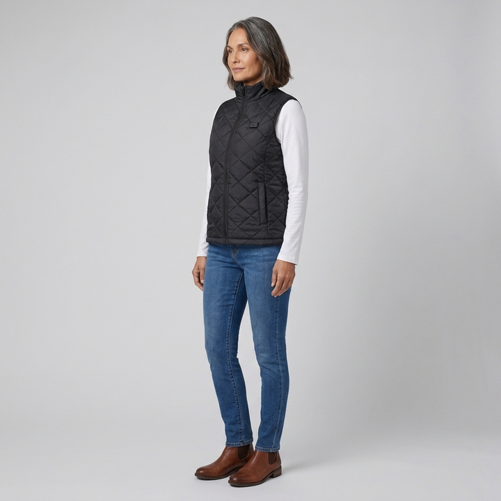 Wynna vest black side