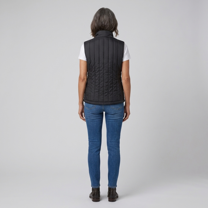Wynna vest black back