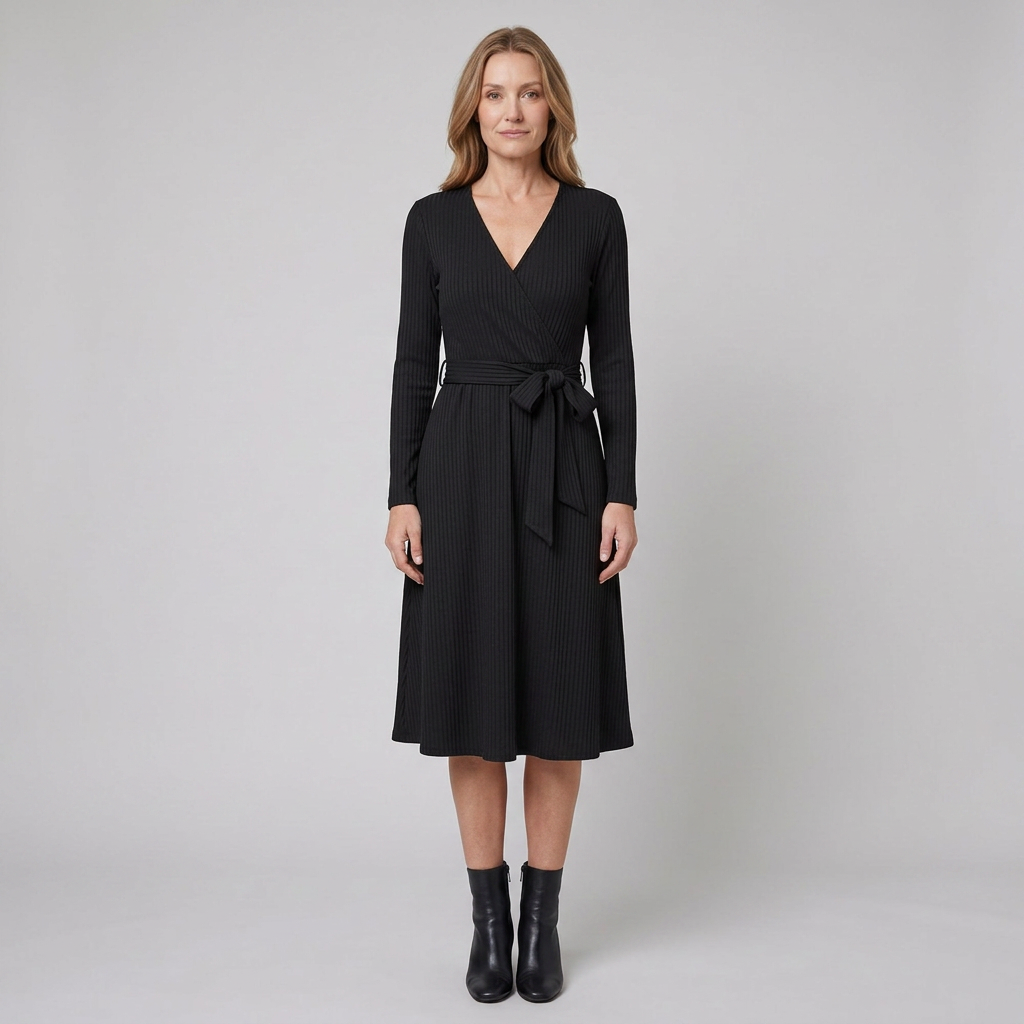 Wynne dress black front