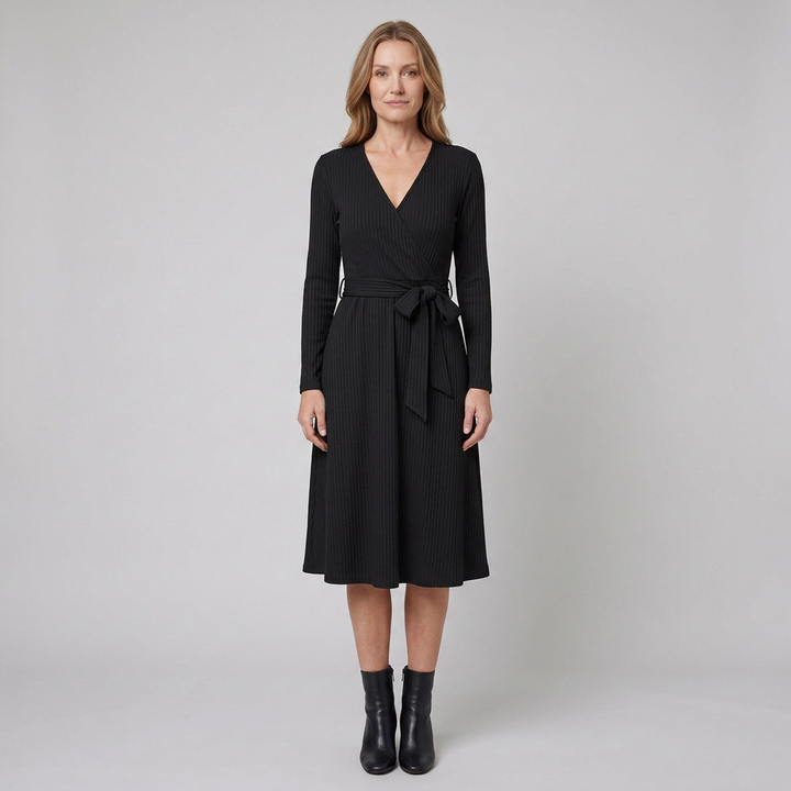 Wynne dress black front