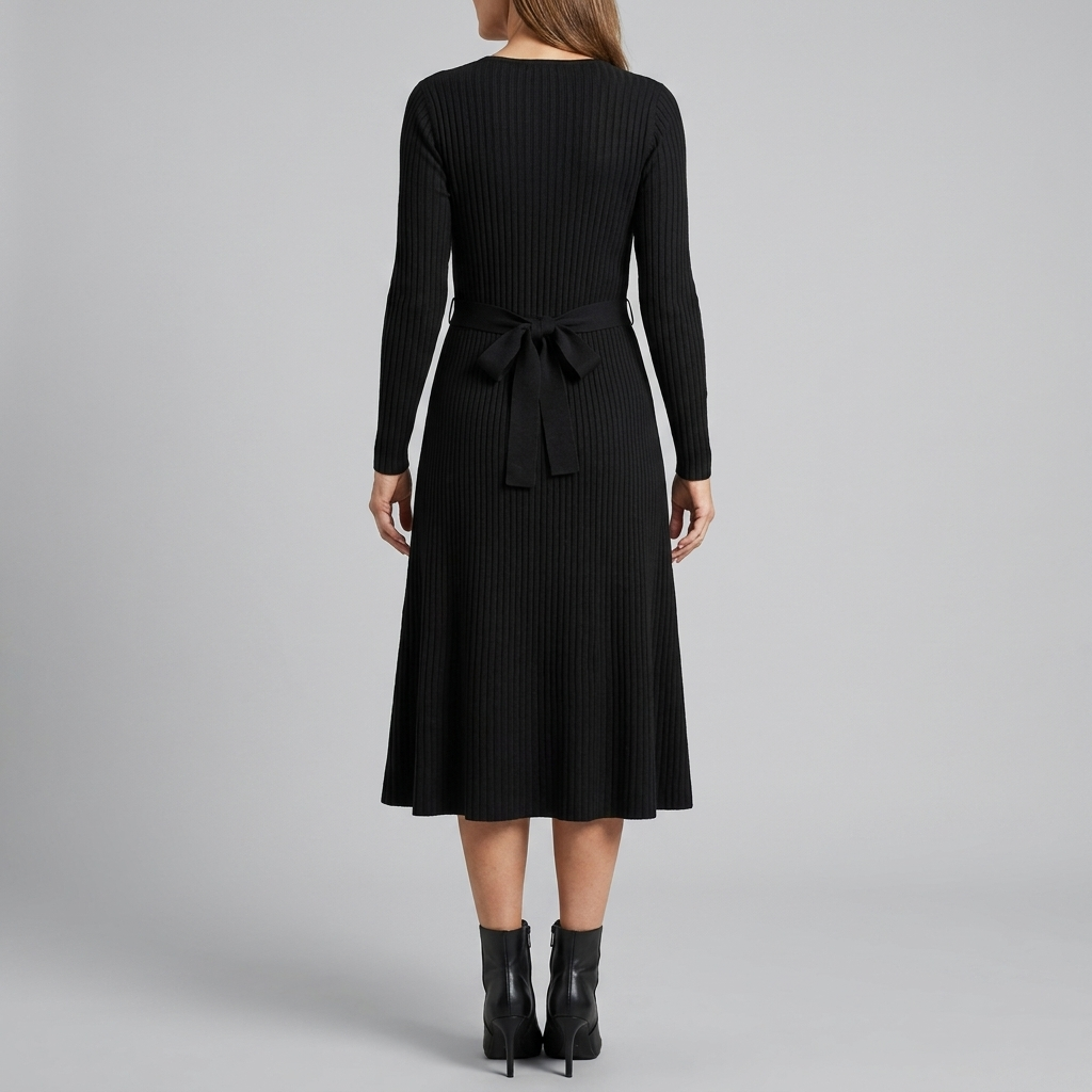 Wynne dress black back
