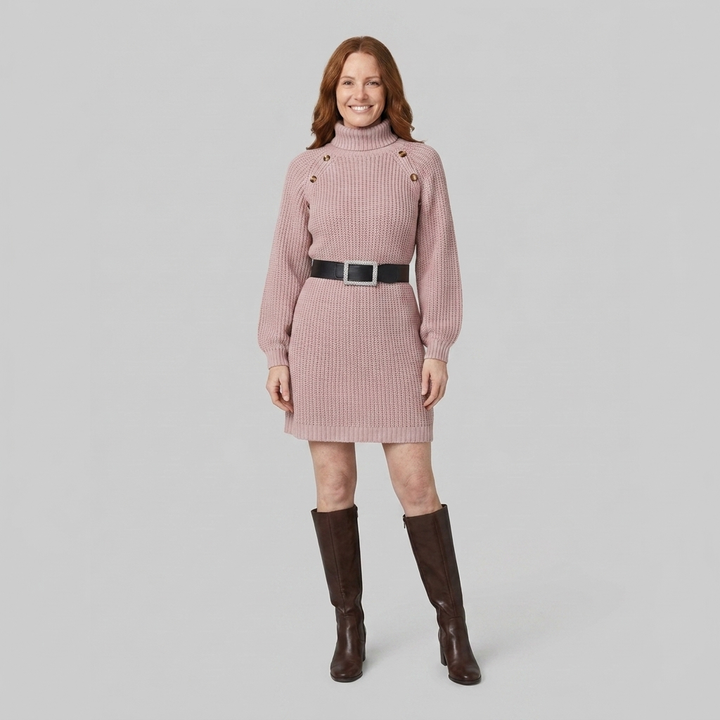 Elysia dress pink front