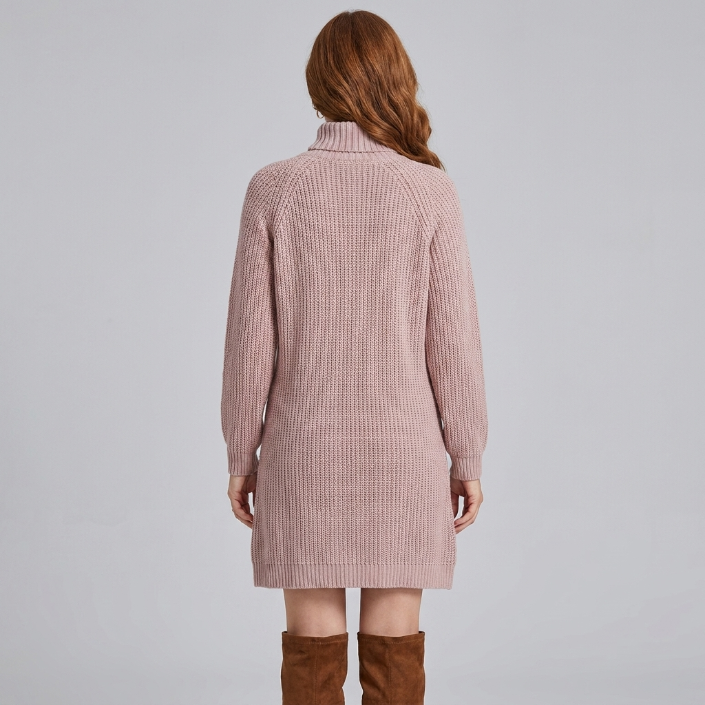 Elysia dress pink back