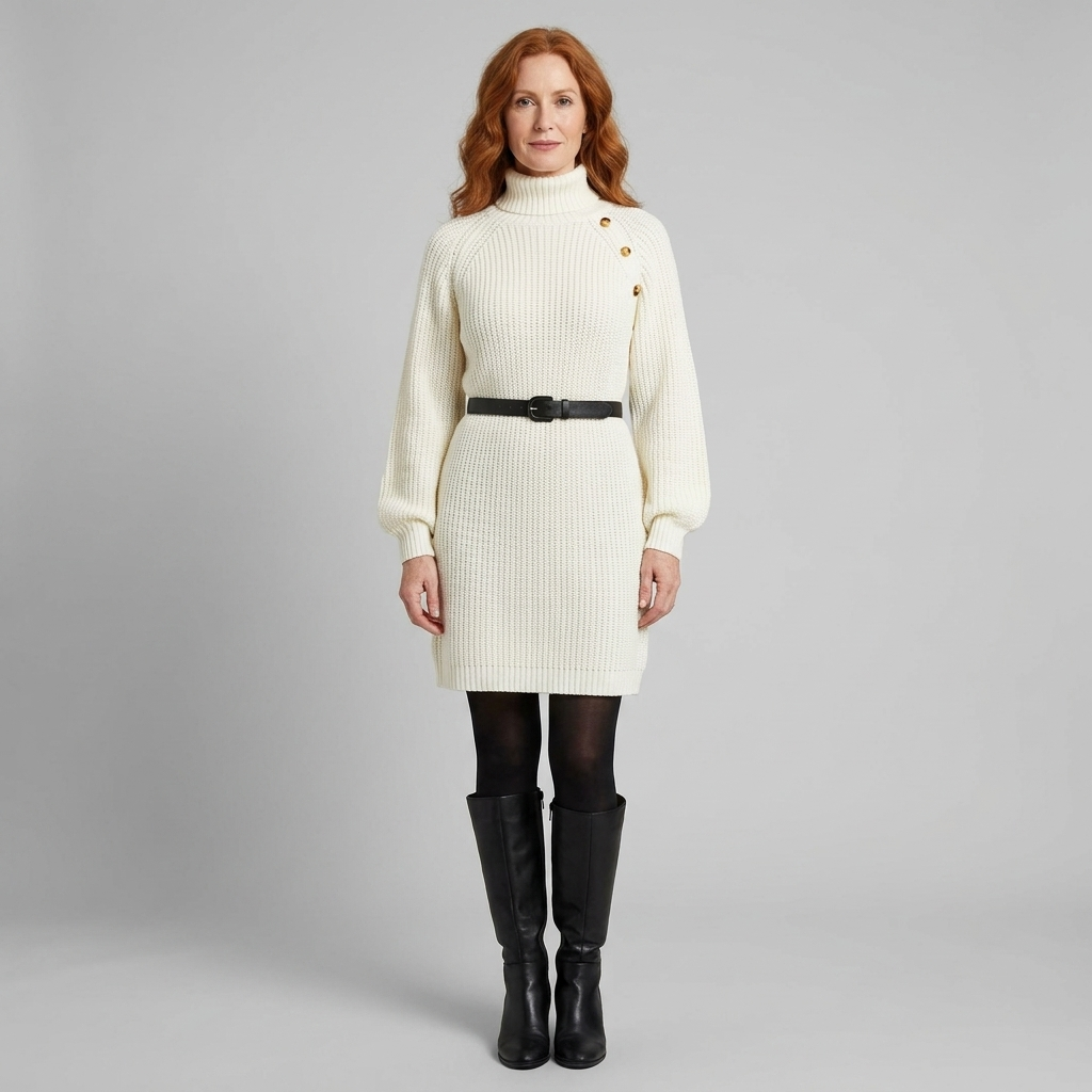 Elysia dress white front