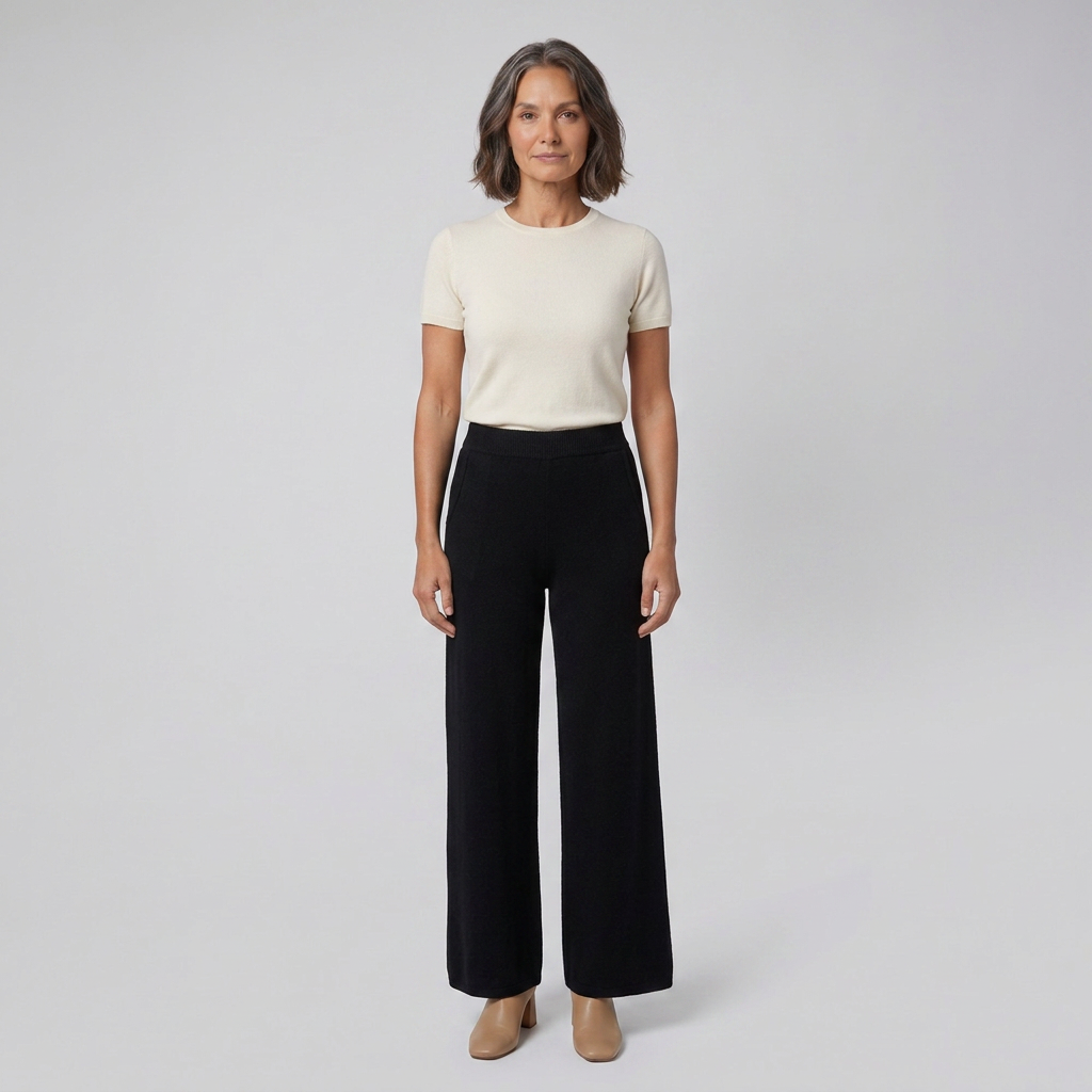 Cleo pants black front