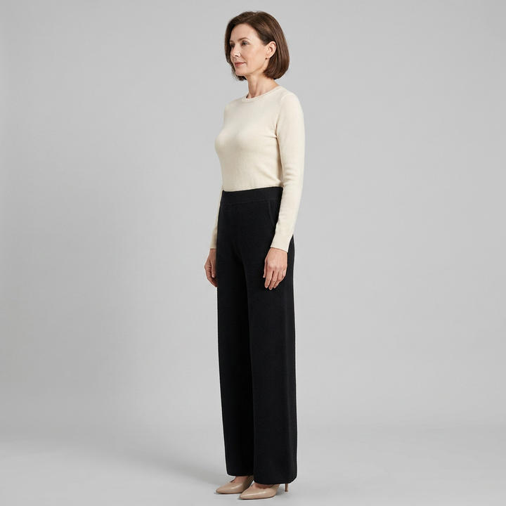Cleo pants black side