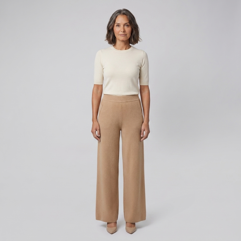 Cleo pants camel front