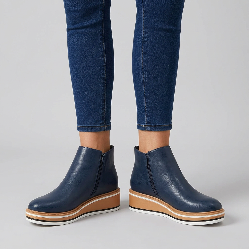Sable boots blue