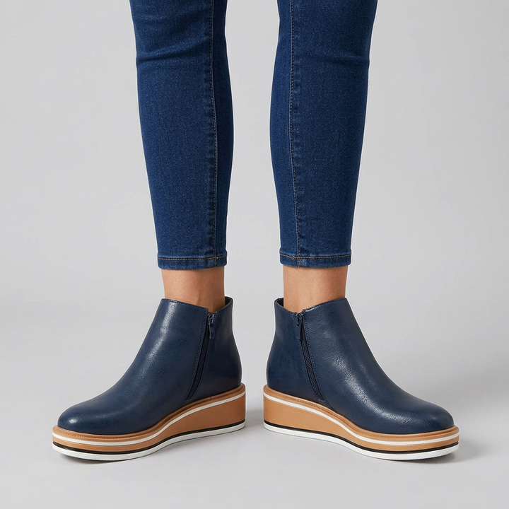 Sable boots blue