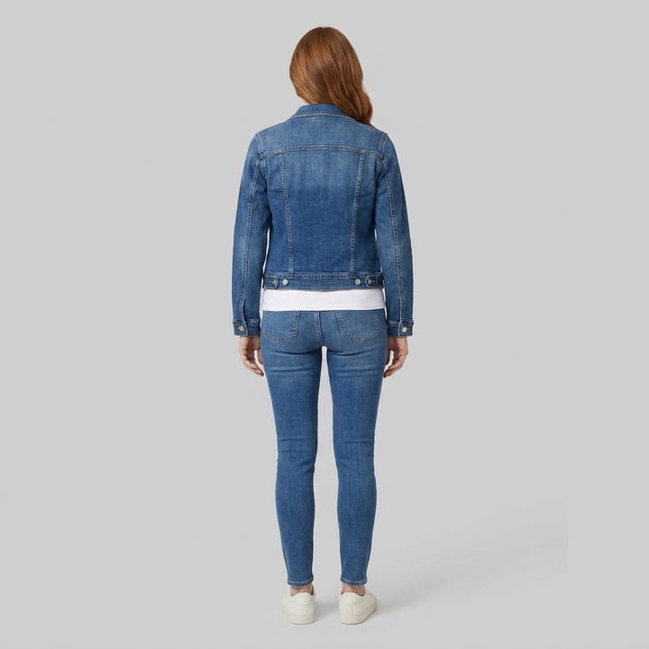 Gina denim jacket back