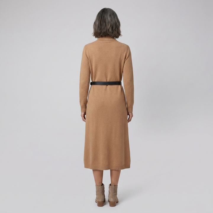 Winter Luxe Midi camel back