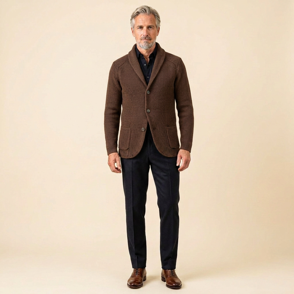 Cardigan brown