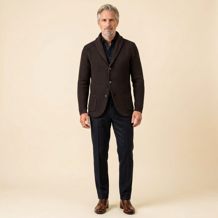 Cardigan dark brown