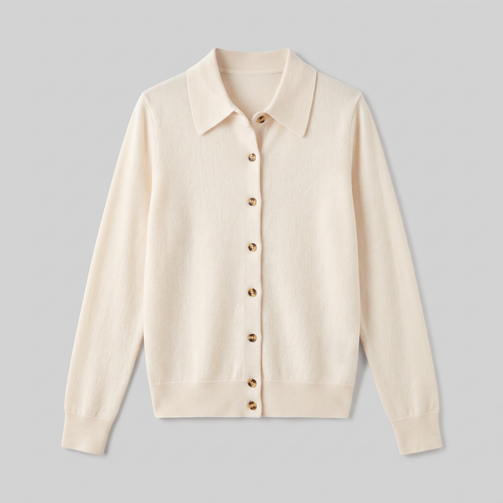 Riverdale wool polo product flat lay