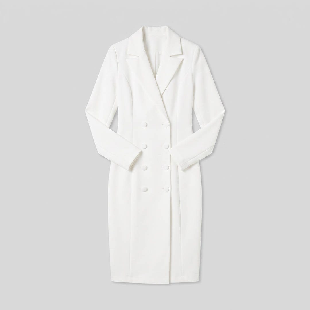 Isabelle blazer dress product flat lay