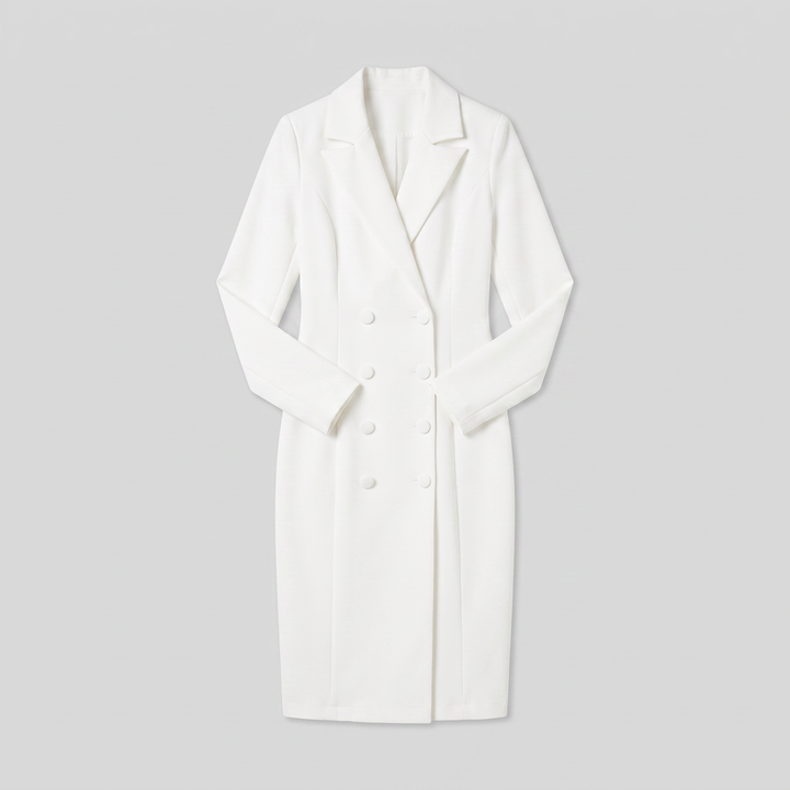 Isabelle blazer dress product flat lay