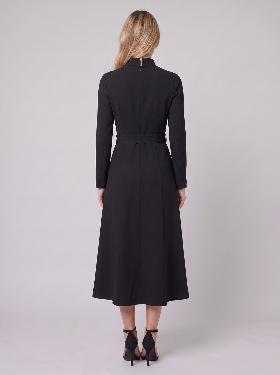 Nina A-line dress back view