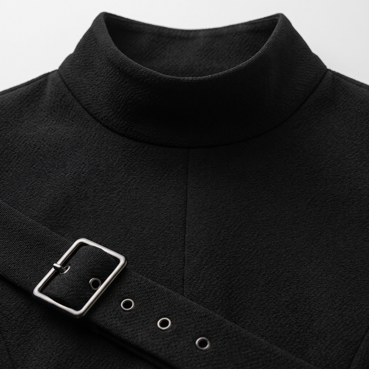 Crepe fabric detail