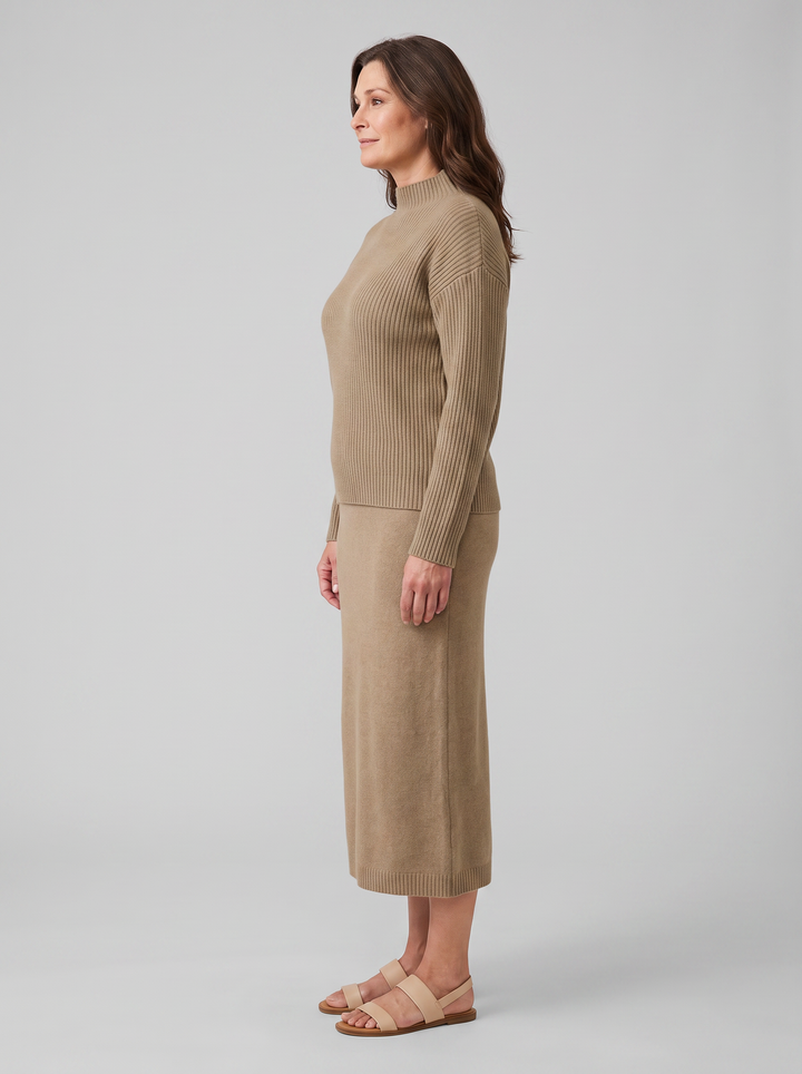 Seoul knit set side view