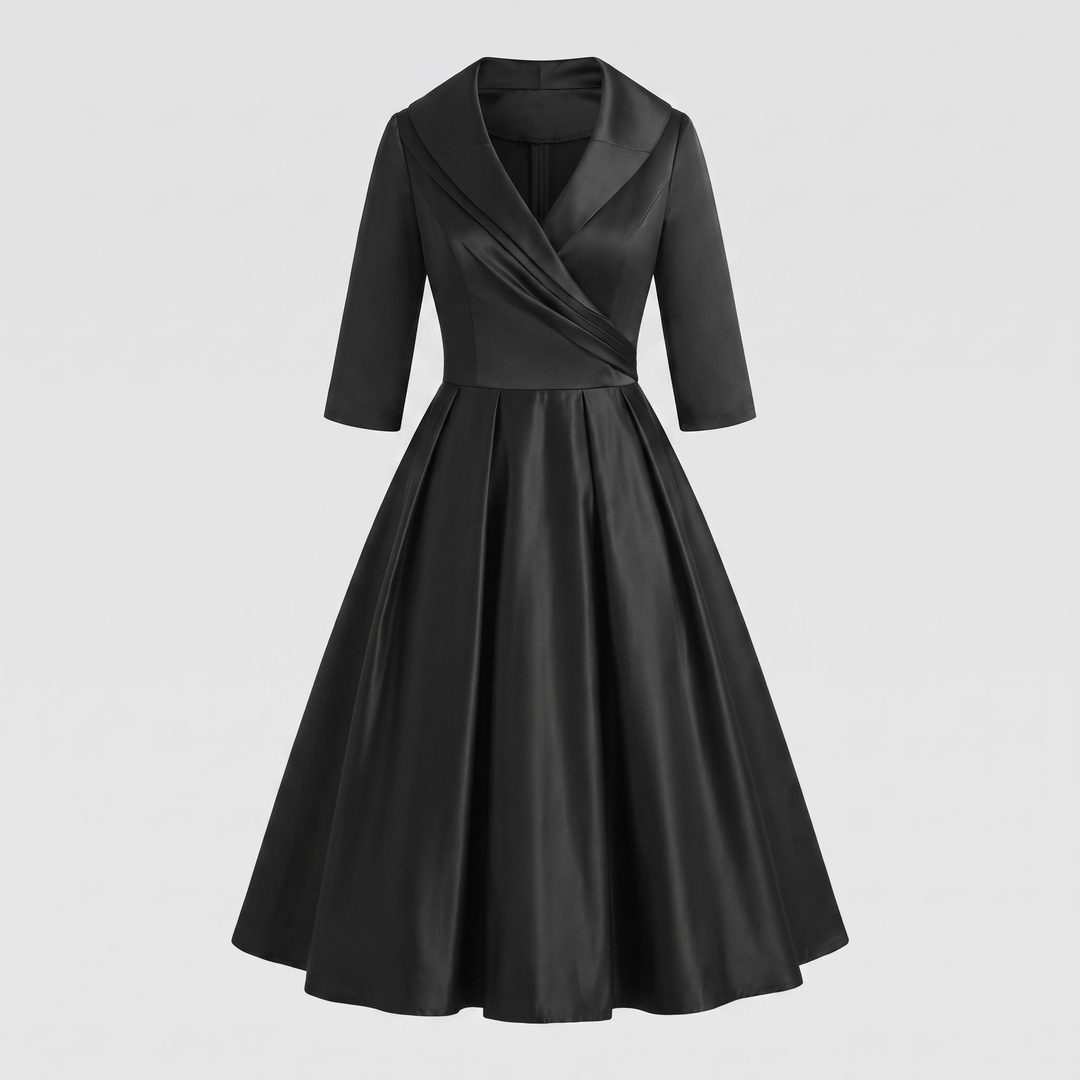 Aurora midi dress product flat lay