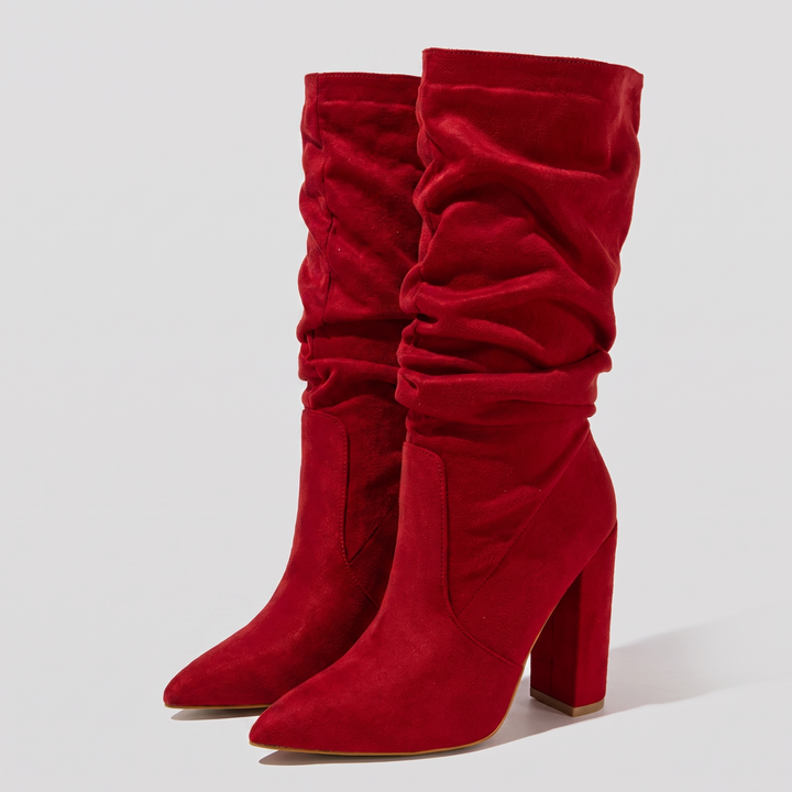 Madison heel boots pair