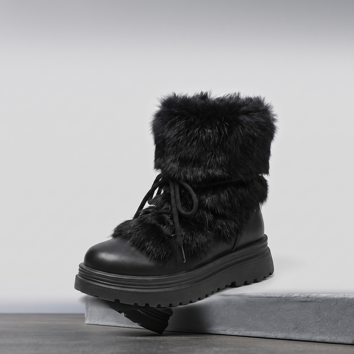 Aspen fur apres-ski boot black