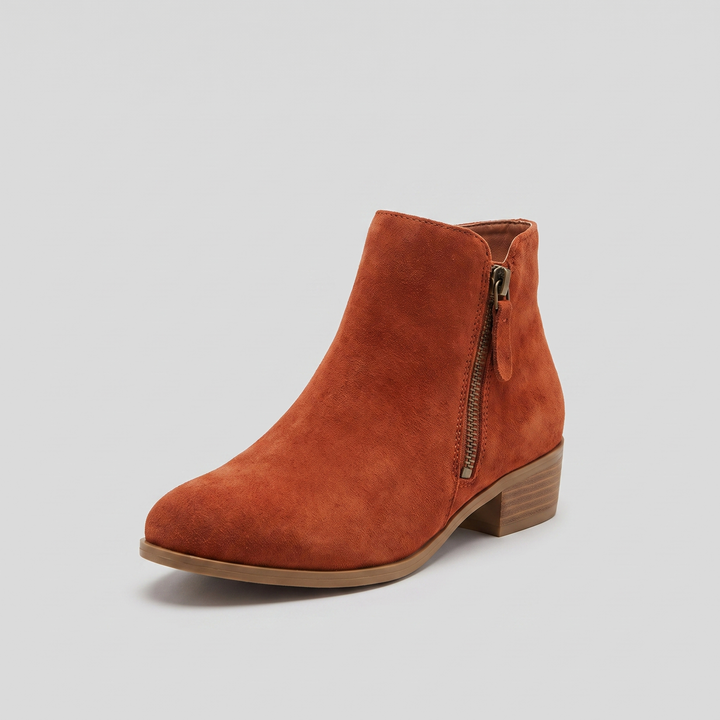 Elysian ankle boot orange