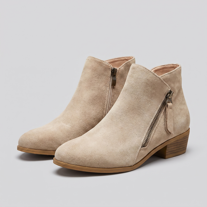 Elysian ankle boots pair