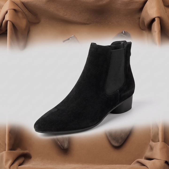 Verona pointed-toe boot black