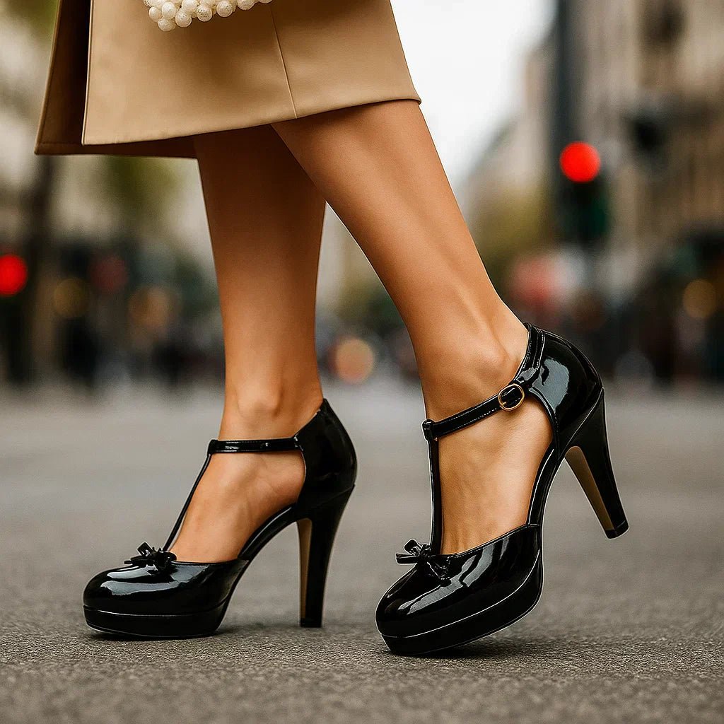 Zara Winter Pumps | Velvety Fabric, Elegant Design - 4