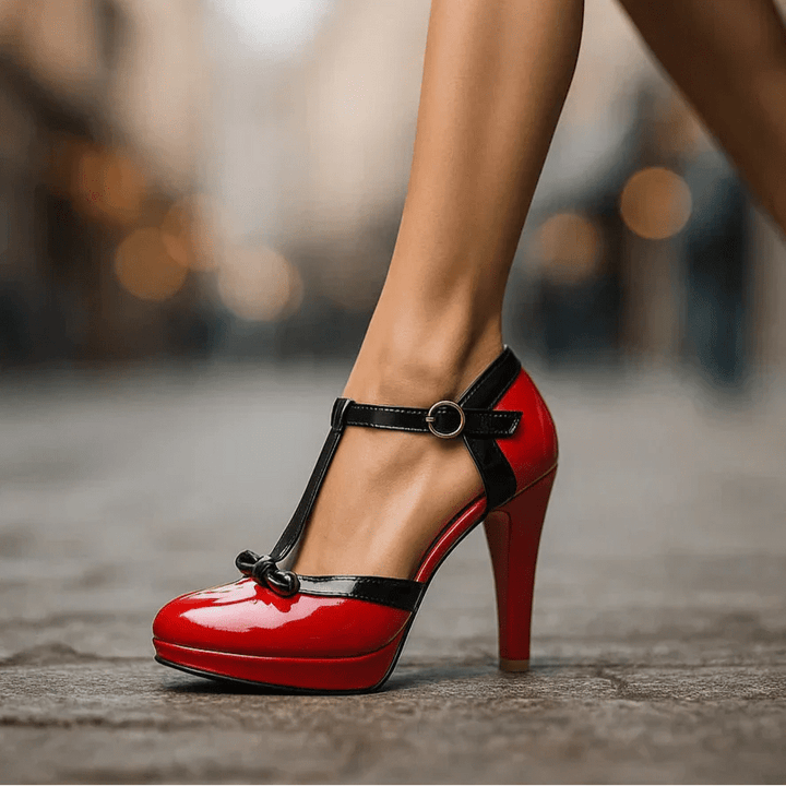 Zara Winter Pumps | Velvety Fabric, Elegant Design - 7