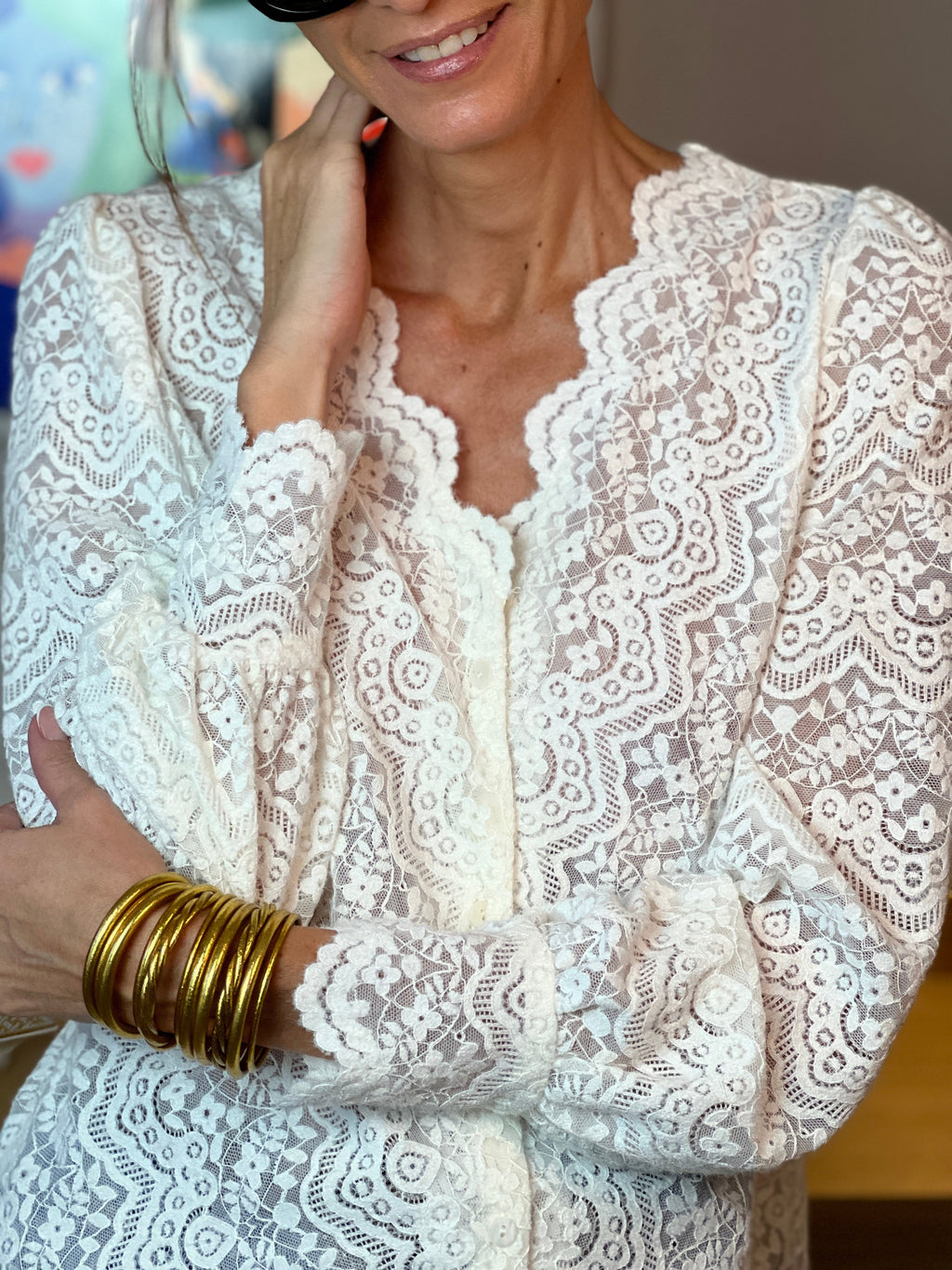 Britney | Knit Blouse