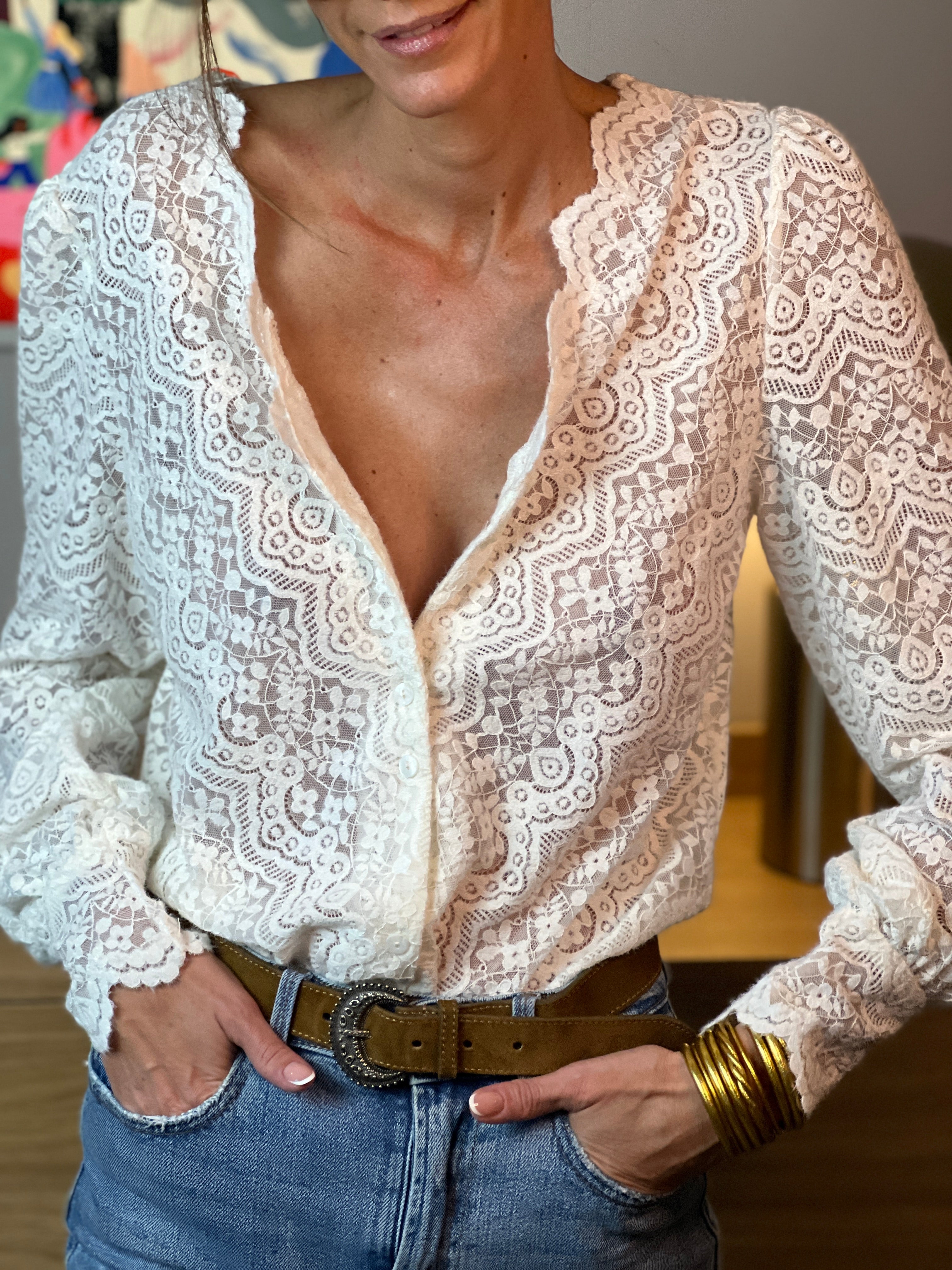 Britney | Knit Blouse