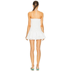 Dahlia | Smocked Strapless Mini Dress