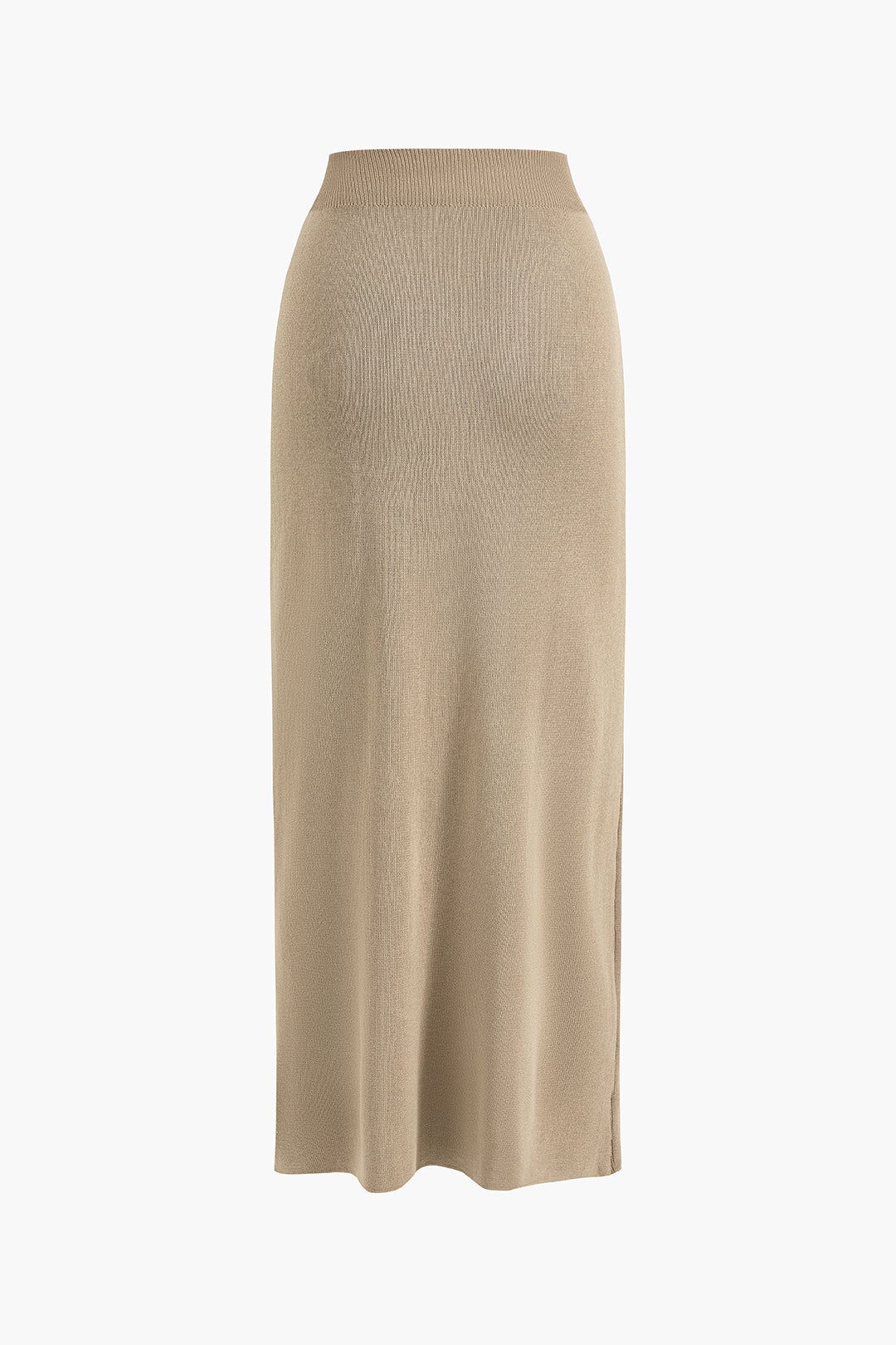 Jace | Button Knit Top And Maxi Skirt Set