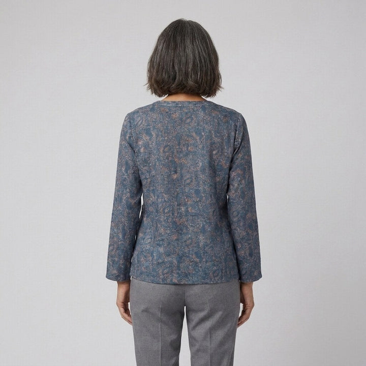 Kairo crosswrap blouse back